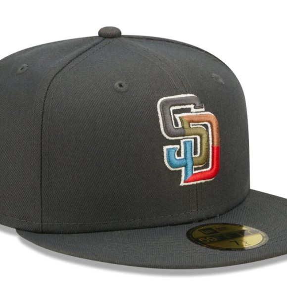 New Era San Diego Padres MULTI COLOR PACK 59FIFTY Fitted Hat Cap - Picture 4 of 6